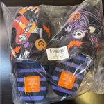 Disney The Nightmare Before Christmas Slippers Halloween Unisex Womens 7/8 Mens 5/6 A4 Photo 5
