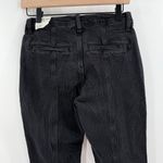 We The Free  Jeans Size 25 Free People Crvy Mona High Rise Flare NWT Black Slit Photo 13