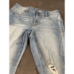 REWASH  Distressed Light Wash Denim Jeans Ripped Knee‎ Trendy Streetwear B-390 Photo 1