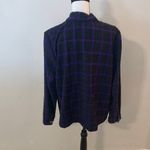 cj banks C.J. Banks Blazer Size X Shimmering Black Checkered with Purple Stripes Photo 6