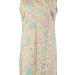 Oscar de la Renta Oscar By  sleeveless floral dress size 16 women’s colorful Photo 0