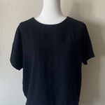 Lululemon  On The Move Short Sleeve Top Black | Work to Street Blouse | Size S Photo 0