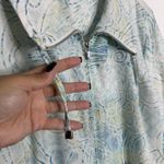  Zenergy Lightweight Jacket With Pockets White Multi XL Chico's 3 Photo 4