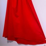 Show Me Your Mumu NEW Best Bow Midi Dress Cherry Poplin Women L Holiday Romantic Photo 4