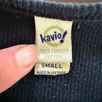 Vintage Y2K Kavio! Vail Colorado Baby Babydoll Tee Cropped S Black Photo 6