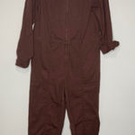 Old Navy Vintage crewneck jumpsuit brown size medium Photo 0