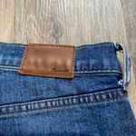 Madewell  The Slim Boyjean Straight Leg Mid Rise Dark Wash Denim Blue Jeans Sz 26 Photo 8