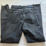Madewell  10” High-Rise Skinny Grey Wash With Raw Hem Size 27 Photo 5