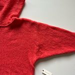 Anthropologie Pilcro Red/Coral Cowlneck Sweater Photo 8