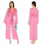 Sndys x Revolve Pink Pluto Jumpsuit in Fuchsia size Small US 4 NEW Photo 1