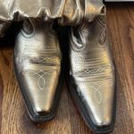 Steve Madden  Bronze Metallic Cowboy Boots size 6 Photo 1