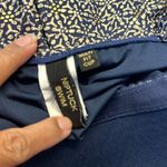 Niptuck Gold Tan Navy Blue Sweetheart Neck Swimsuit Size 8 EUC #1324 Photo 6