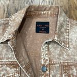 Black Label  by C’est Toi NWOT oversized brown distressed denim jacket. Size M Photo 3