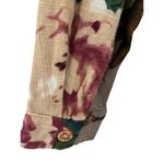 Zaful Gray Floral Linen Tunic Top with Pockets S/M Photo 2