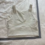 Lululemon White Crop Top Photo 2