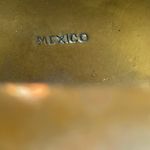 Vintage Mexican Copper Cuff Brass Whale Bracelet Photo 4