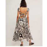 Free People  Ultraviolet Black and White Midi Dress - XS Photo 1