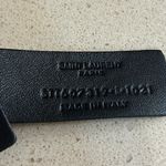 Saint Laurent OPYUM Bracelet In Crinkled Leather And Metal size L Photo 2