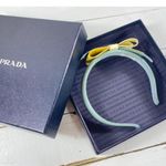 Prada Patent Leather Bow Head Band Photo 2