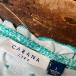 Cabana Life Buckhead‎ Pebble Ruffle Dress Size Large Blue Photo 3