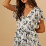 Altar'd State NWT Altar’d State Alexa Floral Romper Photo 0
