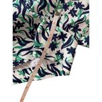 Draper James Draper‎ James 8 Green Blue Textured Pocket Dress Casual Shorts Photo 4