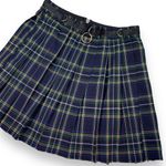 Current Mood Plaid Pleated Skirt Photo 3