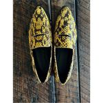 Rebecca Minkoff Rebecca Minkov women’s Pacey snake embossed turmeric loafers size 8 1/2 Photo 10