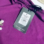 Who What Wear NWT plum purple cotton blend one shoulder midi dress Photo 4