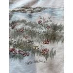 Northern Reflections Vintage  Lighthouse Sweatshirt L 90s Collar Cottage Granny Photo 2