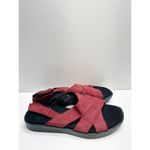 Munro ‎ Sandals Womens Size 8 Red Slingback Open Toe Micah Shoes Photo 3