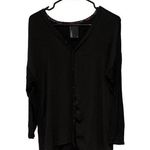 Anthropologie  Dolan “tshirt” black cardigan medium Photo 0