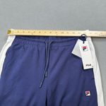 FILA NWT  Makayla Joggers S Womens Track Pants Blue Red White Colorblock Gym Photo 3