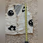 Miss Sparkling Women’s Smiles And Flowers Knit Vest Size Medium Photo 4