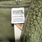 PINK - Victoria's Secret Pink Victoria Secret Sherpa Hoodie Pullover Half Zip Sweater, New with Tags Photo 5