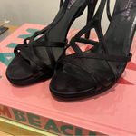 Ralph Lauren Purple Label Black Strappy Heel Size 7.5 Photo 8