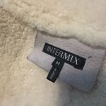 Intermix  Lambs Leather Shearling Vest Size M Photo 3