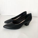 Clarks Teresa Step black leather comfort heels NEW 10 Photo 3