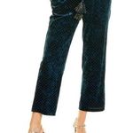 Something Navy Jordy Studded Velvet Relaxed Pants Photo 0