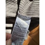 Old Navy NWT  Plush Tee Women’s Medium Grey Ribbed V Neck Long Sleeve Fleece Photo 4