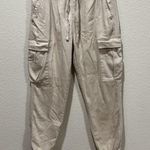 Refuge  Cream/Khaki Cargo Joggers Photo 1