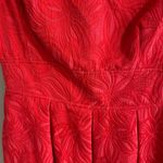 Adrianna Papell size 6 red dress Photo 6