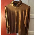 Eileen Fisher Tencel Turtleneck Sweater, Brown, Medium Photo 7