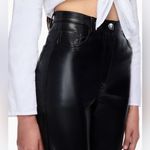 Aritzia Wilfred The Melina Vegan Leather High Waisted Cropped Pants Photo 3