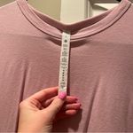 Lululemon  Pink Peony Classic-Fit Cotton-Blend Long Sleeve Shirt Photo 6