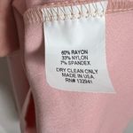 Amanda Uprichard  Parker Pink Asymmetric Ruffle Hem Cocktail Dress Size Large Photo 8