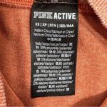 PINK - Victoria's Secret Pink by Victorias Secret Seamless Heathered Mid Rise Leggings Pumpkin Orange XS Photo 9