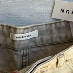 PacSun NWT Light Gray Ultra High Rise Cargo Short 25 Photo 4