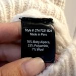 Jenni Kayne Alpaca Cocoon Cardigan Ivory size XL White Photo 5