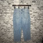 EUC Pilcro Classic Blue Distressed Women's Wide Leg Jeans Size 32 Tall Photo 10